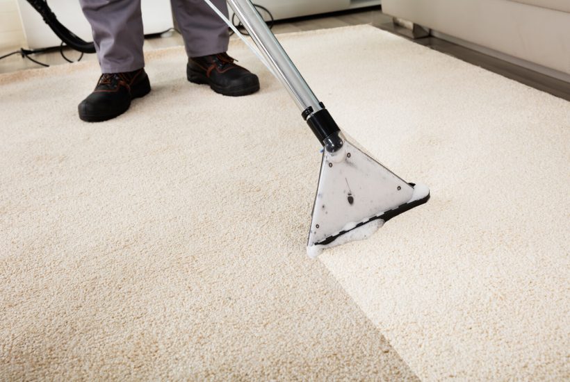 How can I deep clean my carpet myself?